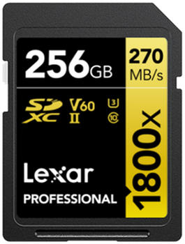 Lexar Professional 1800x SDXC 256GB