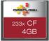 MaxFlash Compact Flash 4GB 233x (CF4G233M-R)