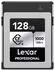 128 GB: Lexar Professional CFexpress Silver