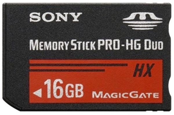 Sony Memory Stick PRO-HG Duo HX 16GB (MSHX16B)