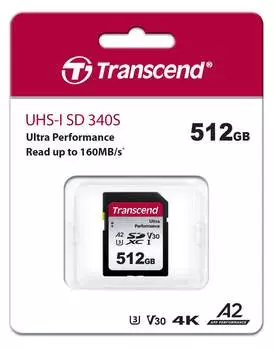 Transcend SDXC 340S A2 512GB Transcend SDXC 340S A2 512GB