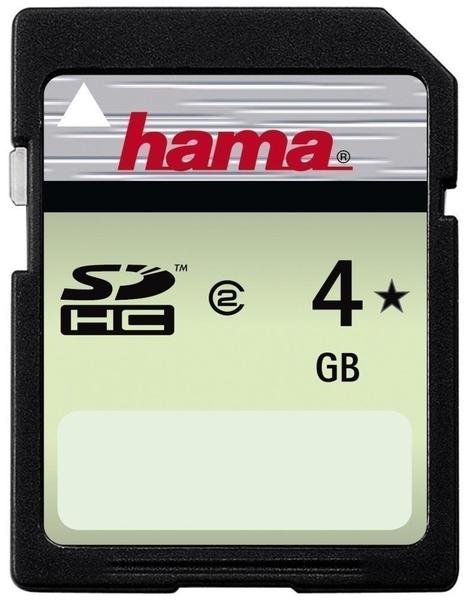 Hama 55669 HIGH Capacity Class 2 SDHC Secure Digital 4096 MB
