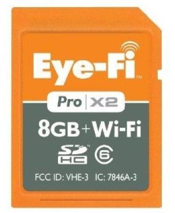 Eye-Fi Pro X2 Sdhc Class 6 Secure Digital 8192 MB
