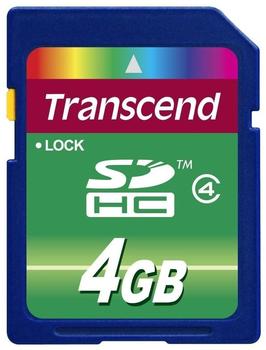 Transcend Standard SDHC 4GB Class 4 (TS4GSDHC4)