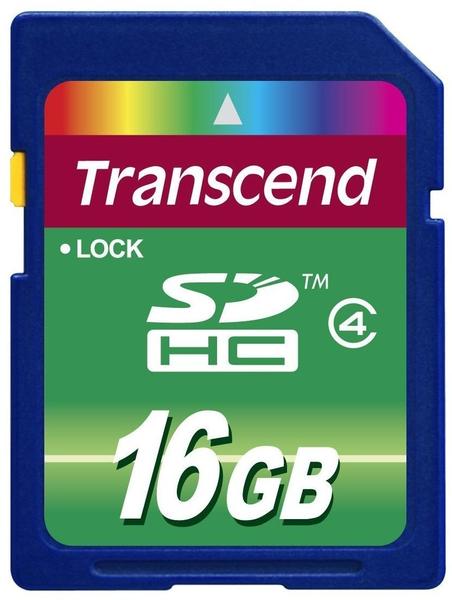 Transcend Standard SDHC 16GB Class 4 (TS16GSDHC4)