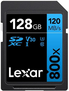 Lexar High-Performance 800x SDXC 128GB