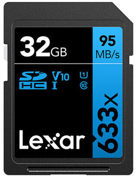 Lexar High-Performance 800x SDHC 32GB