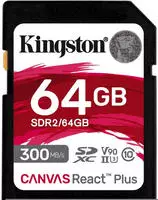 Kingston - Sd-card Canvas React Plus 64gb