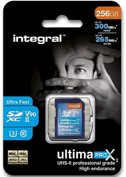 Integral UltimaPro X2 UHS-II V90 SDXC 256GB