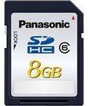 Panasonic RP-SDQ08GE1K Secure Digital