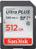 SanDisk SanDisk Ultra Plus 130MB/s Class 10 SDXC 512GB