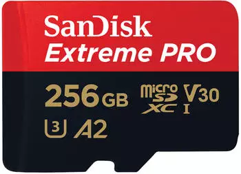 SanDisk Extreme PRO A2 200 MB/s microSDXC 256GB