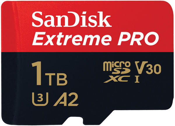 SanDisk Extreme PRO A2 200 MB/s microSDXC 1TB