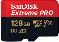 Sandisk Speicherkarte "Extreme PRO microSDXC&trade;-UHS-I-KARTE" (128 GB Video Speed