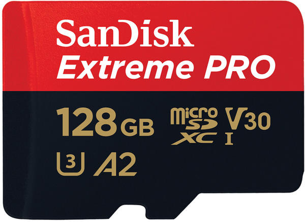 SanDisk Extreme PRO A2 200 MB/s microSDXC 128GB