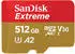 microSDXC 512GB: SanDisk Extreme A2 U3 V30 190 MB/s microSD
