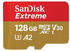 SanDisk Extreme A2 U3 V30 190 MB/s microSDXC 128GB + Rescue PRO Deluxe