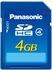 Panasonic SDHC 4GB Class 4 (RP-SDN04GE1A)