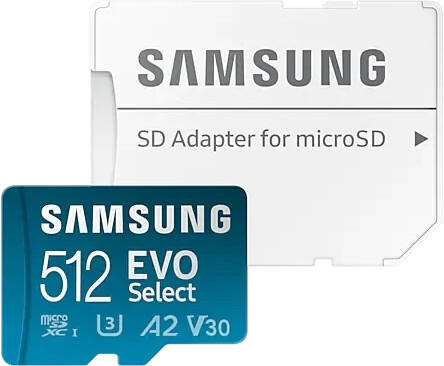Samsung EVO Select (2021) microSDXC 512GB