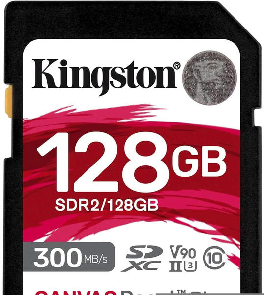 Kingston Canvas React Plus V90 SDXC 128GB