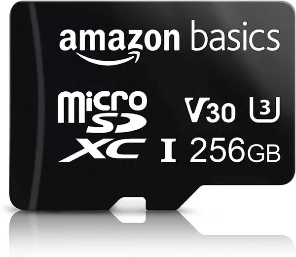 AmazonBasics microSDXC 100 Mbit/s A2 U3 256GB