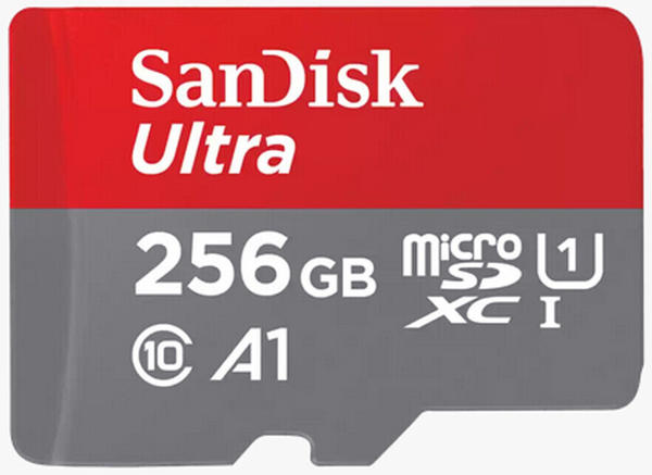 SanDisk Ultra A1 microSDXC 256GB (SDSQUAC-256G-GN6MA)