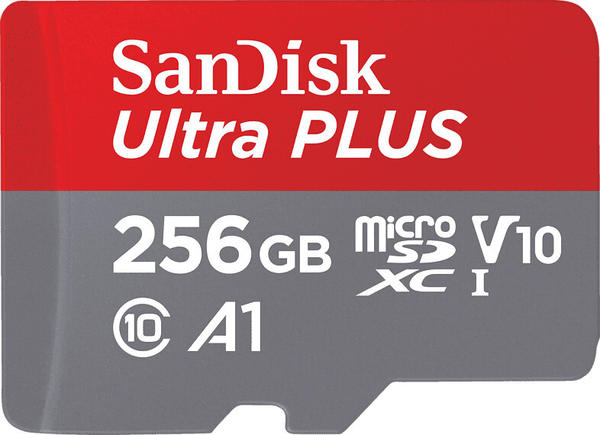 SanDisk Ultra PLUS A1 microSDXC 160 MB/s 256GB (SDSQUBL-256G-GN6MA)