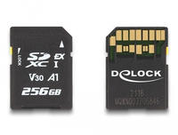 DELOCK TARJETA DE Speicher SD Express 256 GB