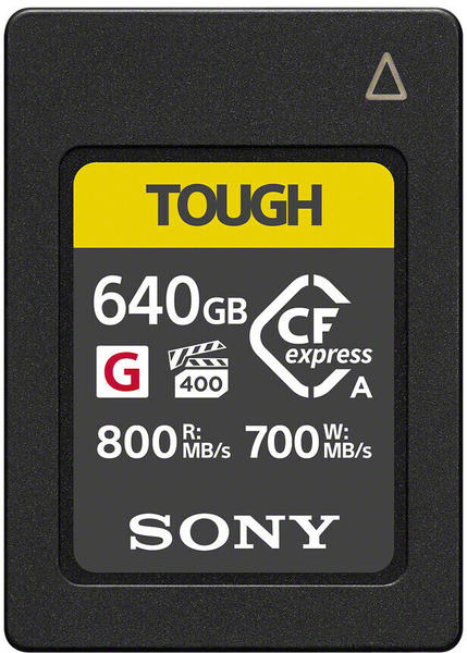 Sony CEA-G CFexpress 640GB
