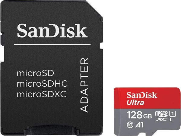 SanDisk Ultra A1 microSDXC 128GB (SDSQUAB-128G-GN6IA )