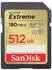 SanDisk Extreme SDXC 180MB/s U3 V30 512GB