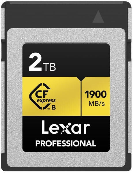 Lexar Gold Pro CFexpress Typ B 1900MB/s 2TB