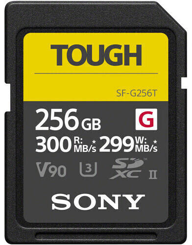 Sony SF-G TOUGH SD UHS-II (R300/W299) 256GB