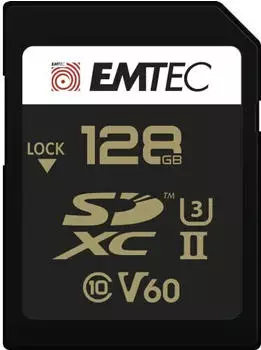 Emtec SpeedIN Pro+ V60 UHS-II SDXC 128GB