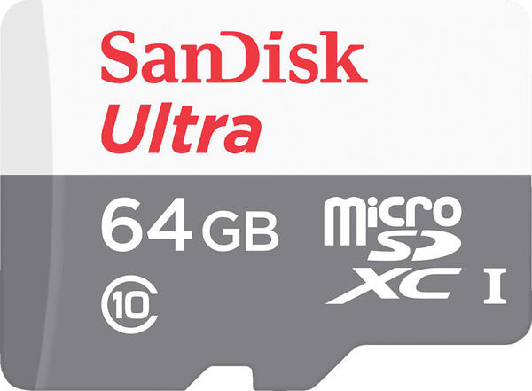 SanDisk Ultra microSDXC 64GB (SDSQUN4-064G-GN6TA)