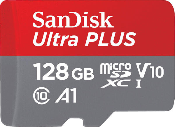 SanDisk Ultra PLUS A1 microSDXC 128GB (SDSQUBC-128G-GN6MA)
