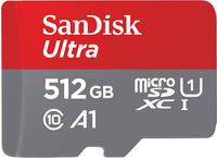 SANDISK SDSQUAC-512G-GN6MN, SANDISK 512 GB MicroSDXC Ultra 150MB card only (512...