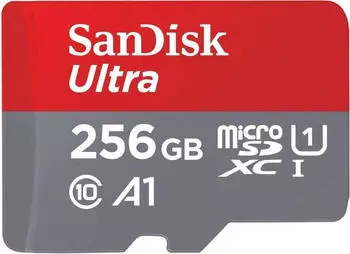 SanDisk Ultra A1 microSDXC (SDSQUAC-256G-GN6MN) 256GB