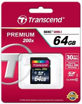 Transcend Premium SDXC 64GB Class 10 (TS64GSDXC10) – Vielseitige Einsatzmöglichkeiten für Ihre Geräte