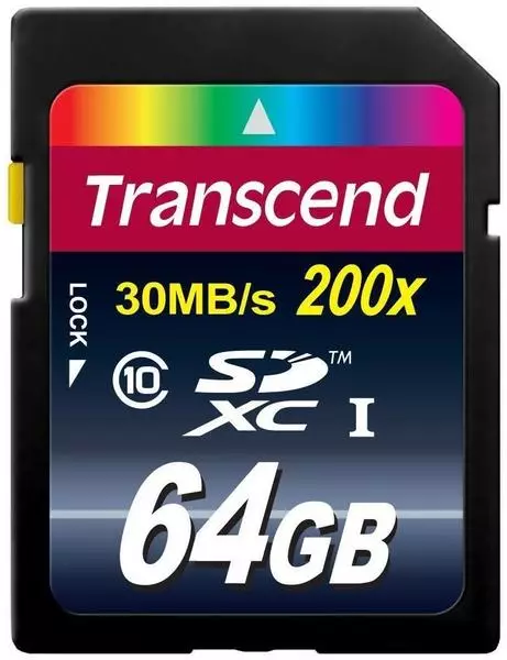 Transcend Premium SDXC 64GB Class 10 (TS64GSDXC10)