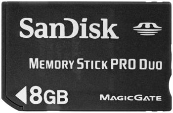 Sandisk Memory Stick PRO Duo 8GB (SDMSPD-008G)
