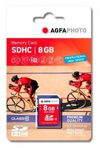 AgfaPhoto SDHC High Speed Professional 8GB Class 10 UHS-I (10492)