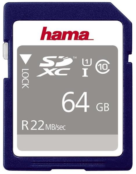 Hama SDXC 64GB Class 10 (00104379)