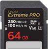 SanDisk SDSDXEP-064G-GN4IN, SanDisk 64GB SDXC ExtremePro 280MB/s V60 UHS-II U3