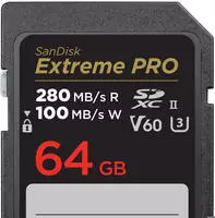 SanDisk SDSDXEP-064G-GN4IN, SanDisk SDXC 64 GB Extreme PRO SanDisk SDSDXEP-064G-GN4IN, SanDisk SDXC 64 GB Extreme PRO