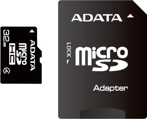 Adata microSDHC 32GB Class 4 (AUSDH32GCL4-RA1)