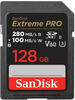 SanDisk SDSDXEP-128G-GN4IN, SanDisk 128GB SDXC ExtremePro 280MB/s V60 UHS-II U3
