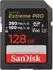 100 MB/s, 128 GB: SanDisk Extreme PRO UHS II V60 280MB/s (SDSDXEP-GN4IN)