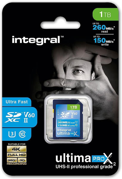 Integral UltimaPro X2 UHS-II V60 SD 1TB
