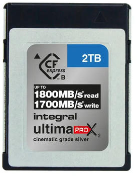 Integral UltimaPro X2 Cinematic Silver CFexpress Type B 2TB